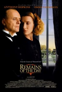 The Remains of the Day poster