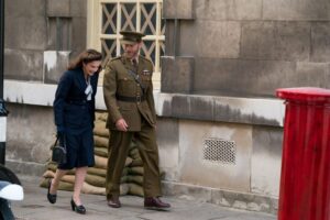 Iain Glen and Ruth Wilson in Mrs Wilson