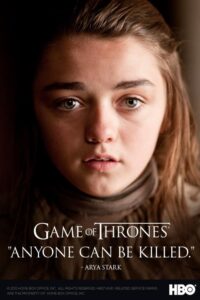 Maisie Williams Game of Thrones poster