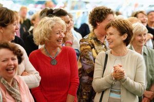 Still from Calendar Girls with Helen Mirren and Julie Walters