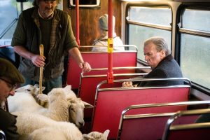 Still from The Last Bus starring Timothy Spall