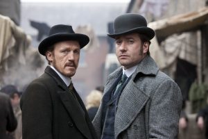 Jerome Flynn Matthew Macfadyen in Ripper Street