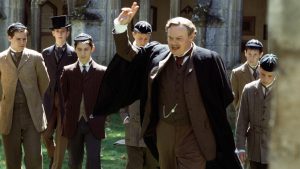 still from Goodbye, Mr. Chips with Martin Clunes