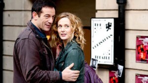 Jason Isaacs and Natasha Little in Case Histories