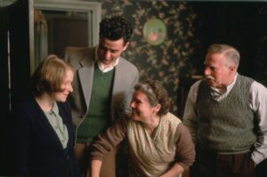 still of Alex Kelly, Daniel Mays, Imelda Staunton and Phil Davis in Pride