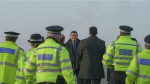 still from The Pembrokeshire Murders with Luke Evans