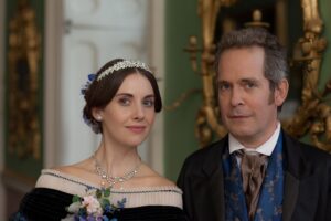 promo for Doctor Thorne - Alison Brie and Tom Hollander