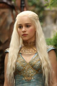 Still of Emilia Clarke as Daenerys Targaryen in Game of Thrones