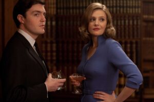 The Hour - Tom Burke and Romola Garai