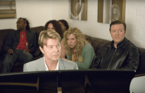 Extras - David Bowie, Ashley Jensen and Ricky Gervais