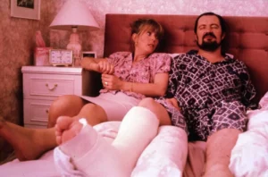 Alison Steadman and Jim Broadbent in Life Is Sweet