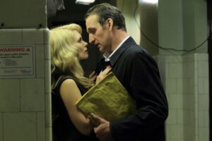 Christopher Eccleston and Myanna Buring in Doctor Who