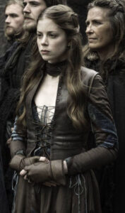 Charlotte Hope as Myranda in Game of Thrones