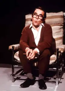 Ronnie Corbett tells one of his rambling jokes