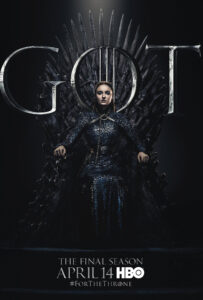 Game of Thrones poster with Sophie Turner