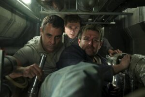 still from Sexy Beast with Emun Elliott, Stanley Morgan and James McArdle