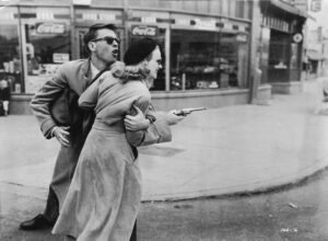 Peggy Cummins and John Dall go "Gun Crazy"