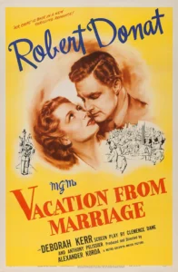 Vacation from Marriage (1945) poster